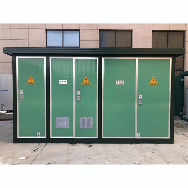 龙川1600KVA欧式箱式变压器